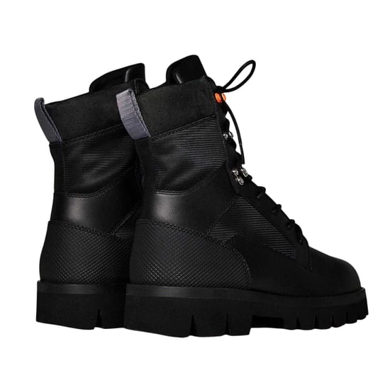 Heron Preston - Springerstiefel für Damen, Leder (Schwarz) - Image 2