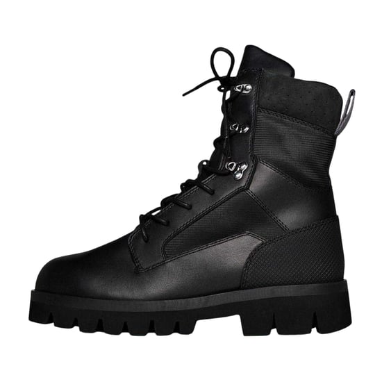 Heron Preston - Springerstiefel für Damen, Leder (Schwarz) - Image 3