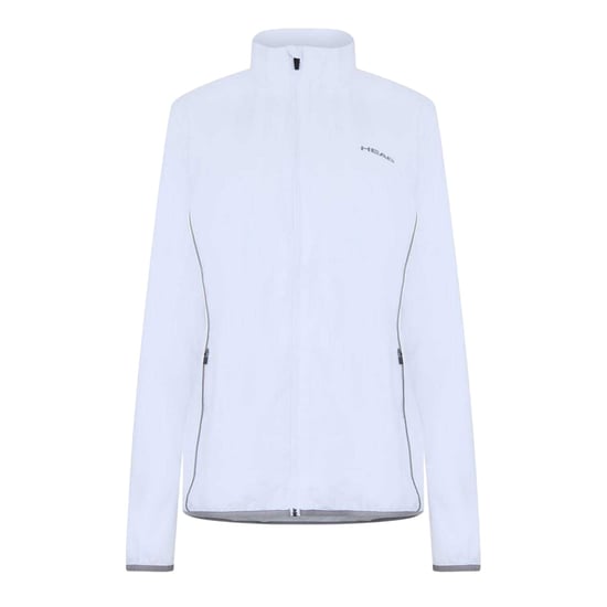 Head - "Club" Trainingsjacke für Damen, Durchgehender Reißverschluss (Weiß) - Image 1