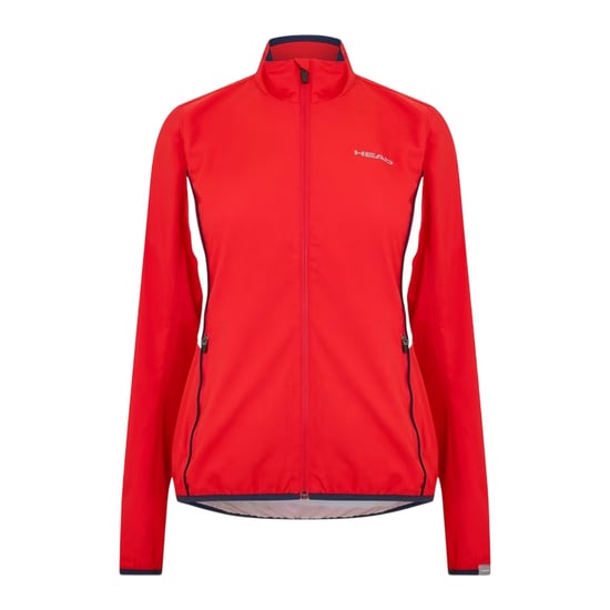 Head - "Club" Trainingsjacke für Damen, Durchgehender Reißverschluss (Rot) - Image 1