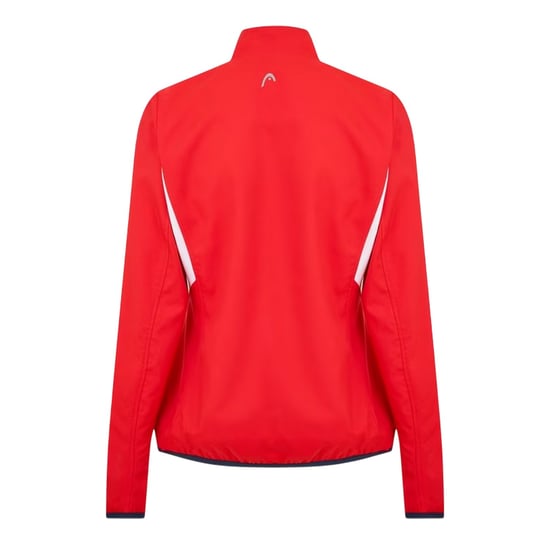 Head - "Club" Trainingsjacke für Damen, Durchgehender Reißverschluss (Rot) - Image 2