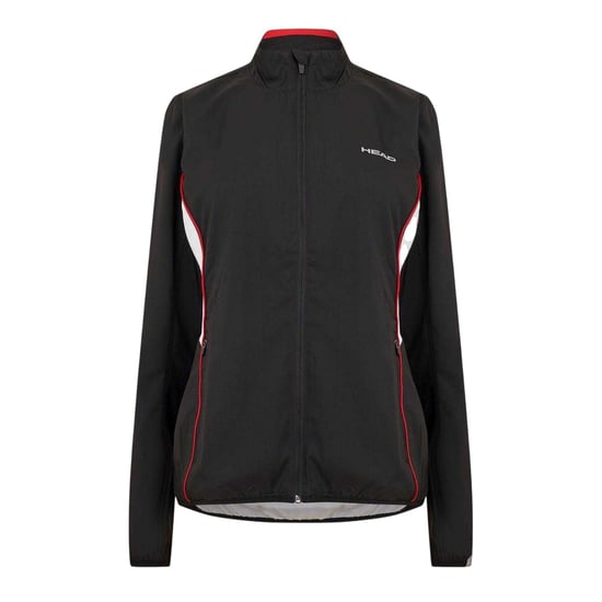 Head - "Club" Trainingsjacke für Damen, Durchgehender Reißverschluss (Schwarz) - Image 1