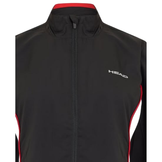 Head - "Club" Trainingsjacke für Damen, Durchgehender Reißverschluss (Schwarz) - Image 3
