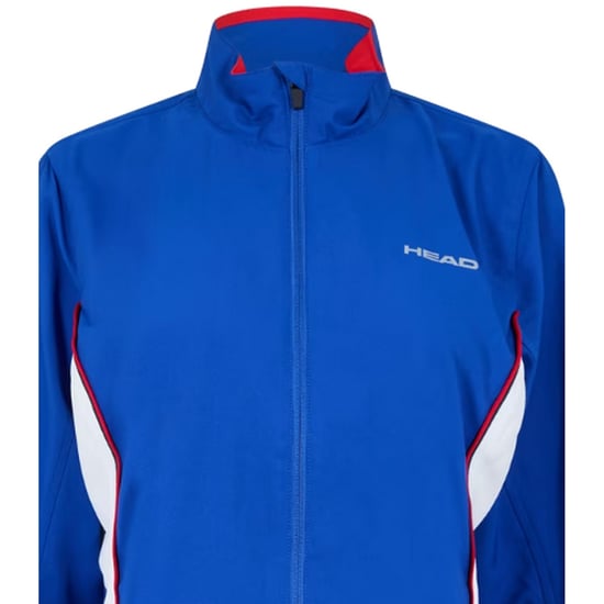 Head - "Club" Trainingsjacke für Damen, Durchgehender Reißverschluss (Blau) - Image 3