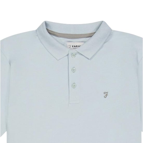 Farah - "Bugsworth" Poloshirt für Jungen, kurzärmlig (Wasserblau) - Image 3