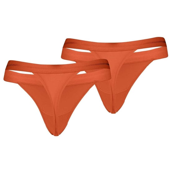 Puma - Tanga für Damen (2er-Pack) (Flammendes Orange) - Image 2