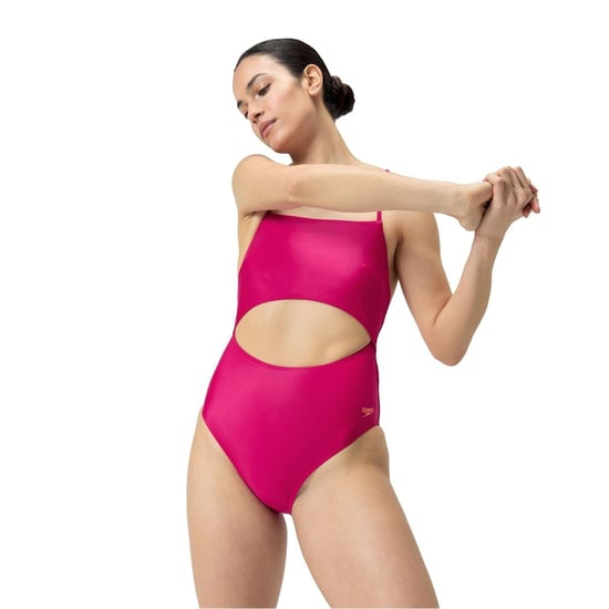 Speedo - Badeanzug für Damen, Hinten geknotet (Violett) - Image 4