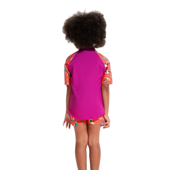 Speedo - Hautausschlagschutz-Set für Kinder, Endurance 10 (Violett/Pink) - Image 2