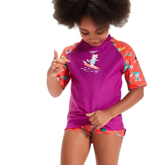 Speedo - Hautausschlagschutz-Set für Kinder, Endurance 10 (Violett/Pink) - Image 3
