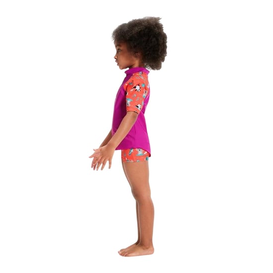 Speedo - Hautausschlagschutz-Set für Kinder, Endurance 10 (Violett/Pink) - Image 4