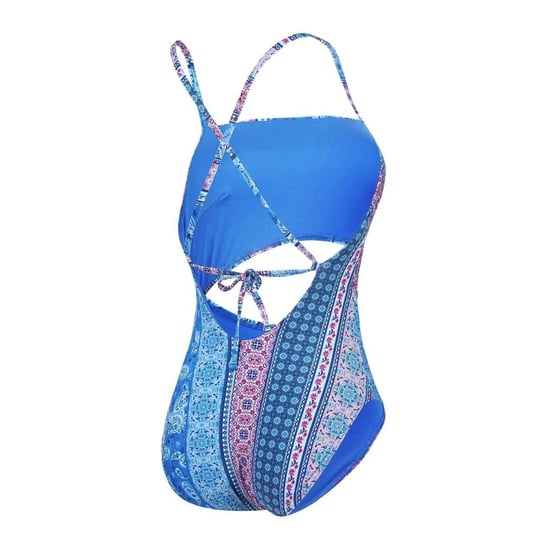 Speedo - Badeanzug für Damen, Schwimmen (Blau/Pink) - Image 2