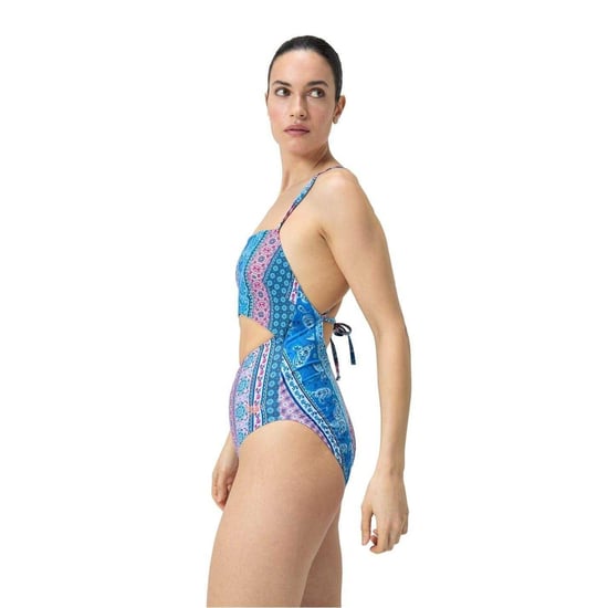 Speedo - Badeanzug für Damen, Schwimmen (Blau/Pink) - Image 3