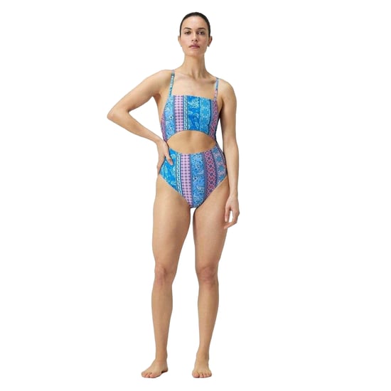 Speedo - Badeanzug für Damen, Schwimmen (Blau/Pink) - Image 5