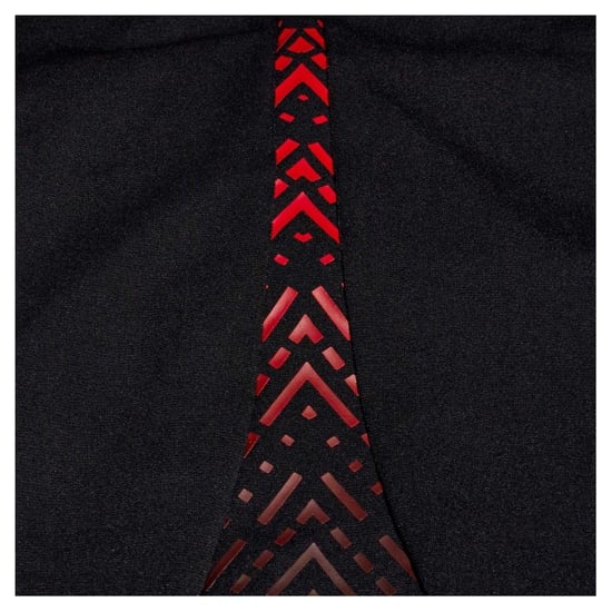 Speedo - Badeanzug für Damen (Schwarz/Rot) - Image 4