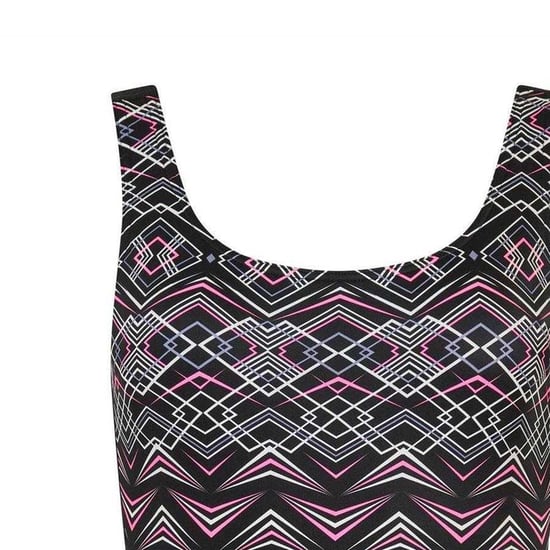 Zoggs - "Electric" Badeanzug für Damen, Tiefer Rückenausschnitt (Schwarz) - Image 3