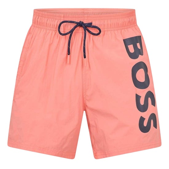 Boss - "Octopus" Badeshorts für Herren, Logo (Leuchtend Rosa) - Image 2