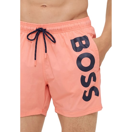 Boss - "Octopus" Badeshorts für Herren, Logo (Leuchtend Rosa) - Image 4