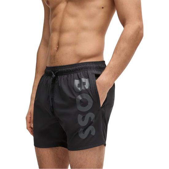 Boss - "Octopus" Badeshorts für Herren, Logo (Dunkelgrau) - Image 3