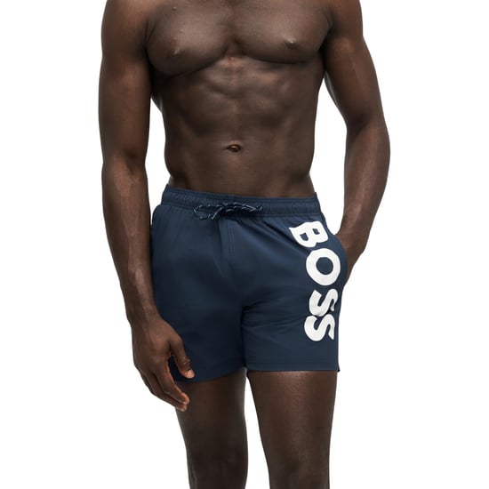 Boss - "Octopus" Badeshorts für Herren, Logo (Marine) - Image 3