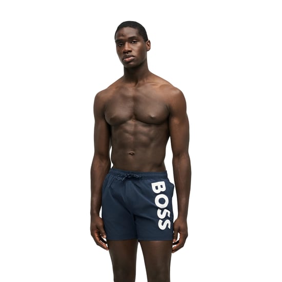 Boss - "Octopus" Badeshorts für Herren, Logo (Marine) - Image 4