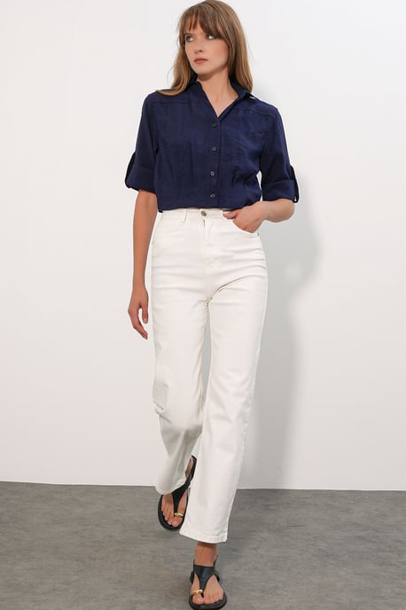 Übergroßes Crop-Shirt - Image 2