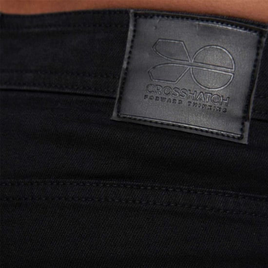 Crosshatch - "Buraca" Jeans für Herren (Schwarz) - Image 4