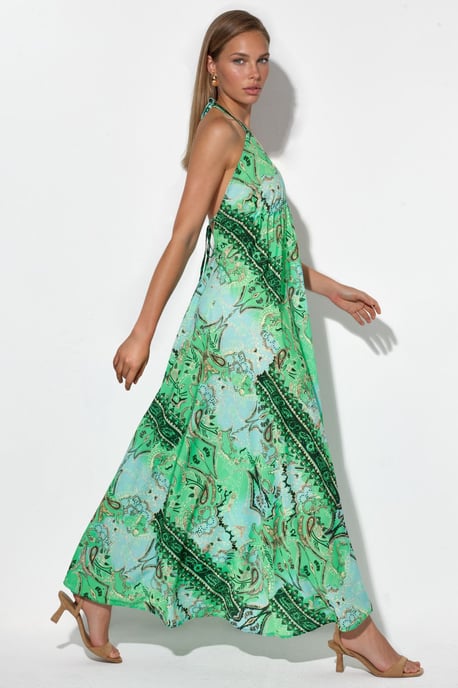 Ethnisch gemustertes Boho-Maxikleid - Image 2