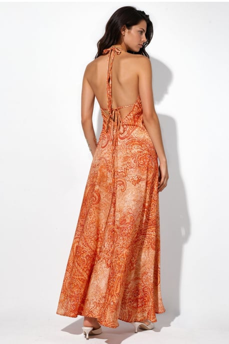 Ethnisch gemustertes Bohemian Maxikleid - Image 3