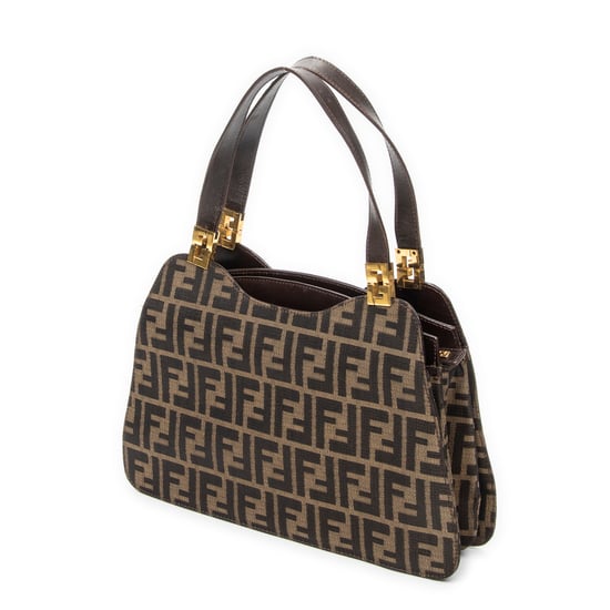 Vintage FF Zip Tote Handtasche - Image 2
