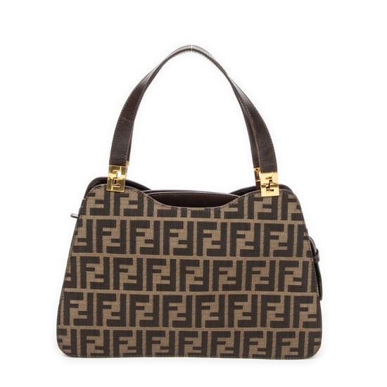 Vintage FF Zip Tote Handtasche - Image 5