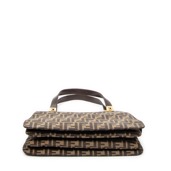Vintage FF Zip Tote Handtasche - Image 6