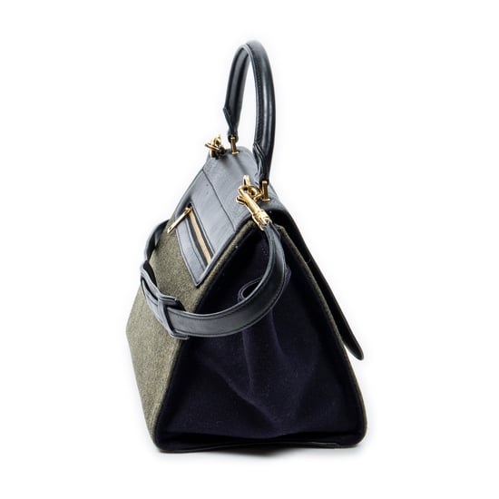 Small Tricolor Trapeze   Schultertasche - Image 4