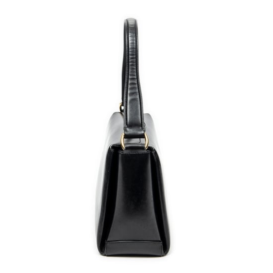 Vintage Fold Over Top Handle   Schultertasche - Image 4