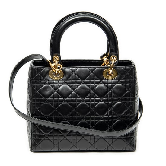 Medium Lady Dior Zip   Schultertasche - Image 5