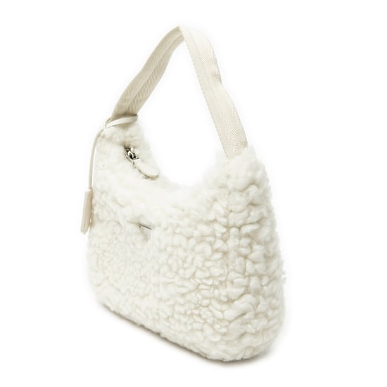 Mini Shearling Zip Hobo   Umhängetasche - Image 2