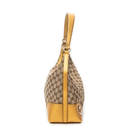 Medium Lovely Heart Hobo   Schultertasche - Image 4