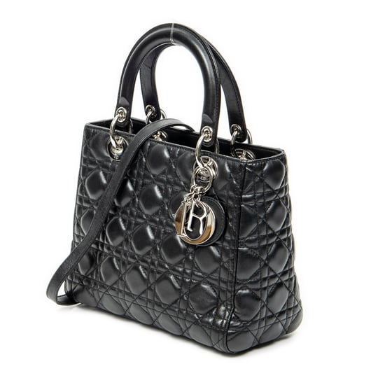 Medium Lady Dior Zip   Schultertasche - Image 2