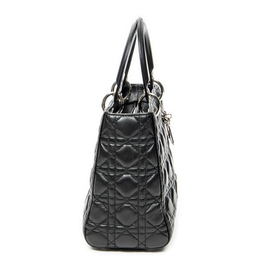 Medium Lady Dior Zip   Schultertasche - Image 4
