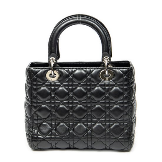 Medium Lady Dior Zip   Schultertasche - Image 5