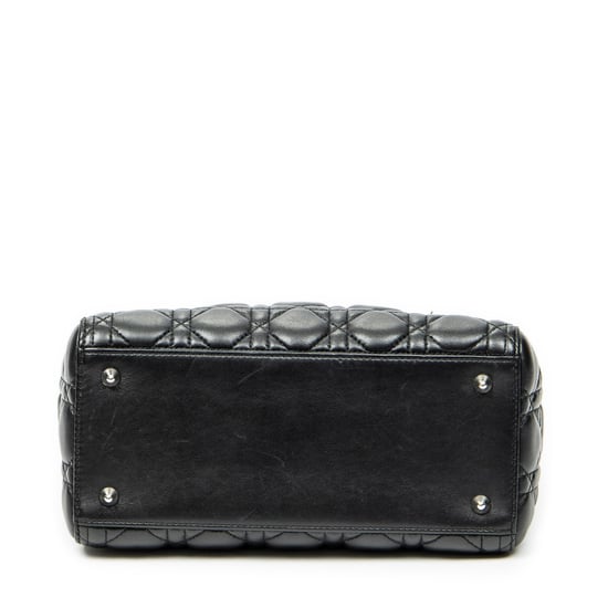 Medium Lady Dior Zip   Schultertasche - Image 6