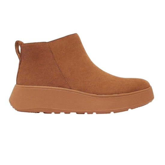FitFlop - "Mode" Stiefeletten für Damen, Wildleder, flach geformter Absatz (Hellbraun) - Image 1