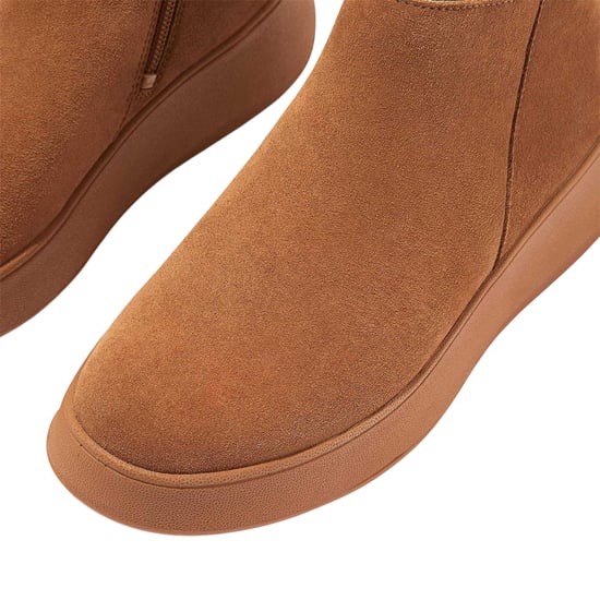 FitFlop - "Mode" Stiefeletten für Damen, Wildleder, flach geformter Absatz (Hellbraun) - Image 6
