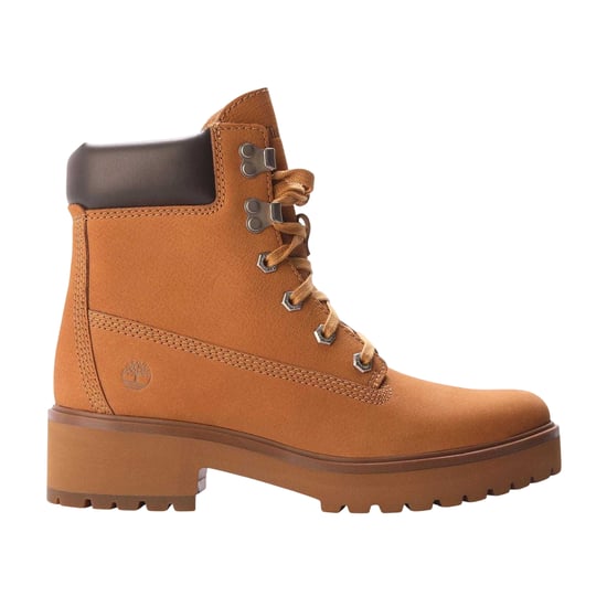 Timberland - "Carnaby Cool" Stiefeletten für Damen, Leder, Blockabsatz (Weizen) - Image 1