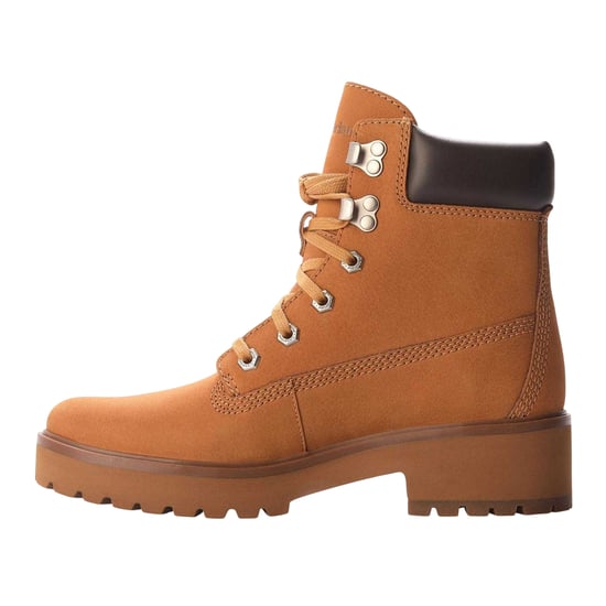 Timberland - "Carnaby Cool" Stiefeletten für Damen, Leder, Blockabsatz (Weizen) - Image 2