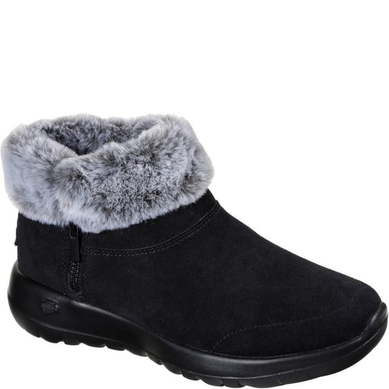 Skechers Damen/Damen On The Go Joy Wildlederstiefel (Schwarz/Grau) - Image 3