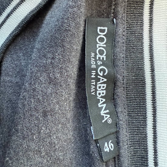 Dolce & Gabbana T-Shirt mit Logoprint aus grauer Baumwolle - Image 4