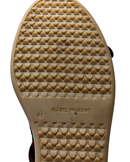 Isabel Marant Stiefeletten mit Tigerprint aus braunem Wildleder - Image 6