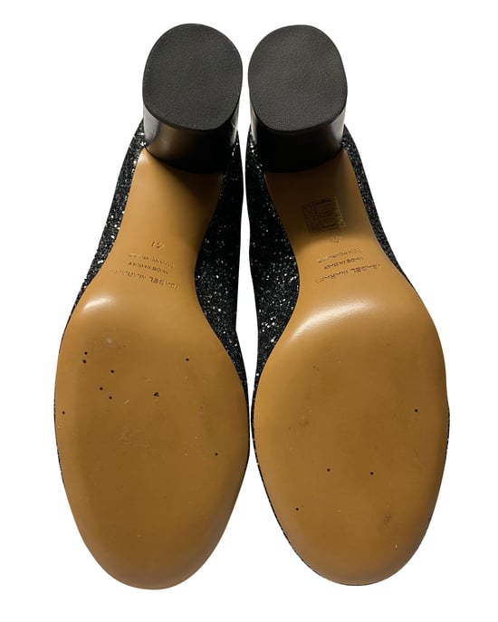 Isabel Marant Ritza Glitzer-Ankle-Boots in Glitzersilber - Image 5