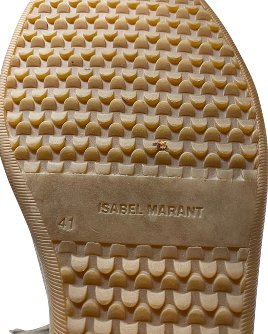 Isabel Marant Basley Stiefelette mit Quasten in grauem Wildleder - Image 6