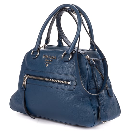 Front Zip Pocket Bowling Tote Schultertasche - Image 2